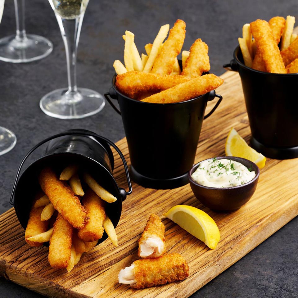 I&J® Crumbed Fish Goujons, Prepared