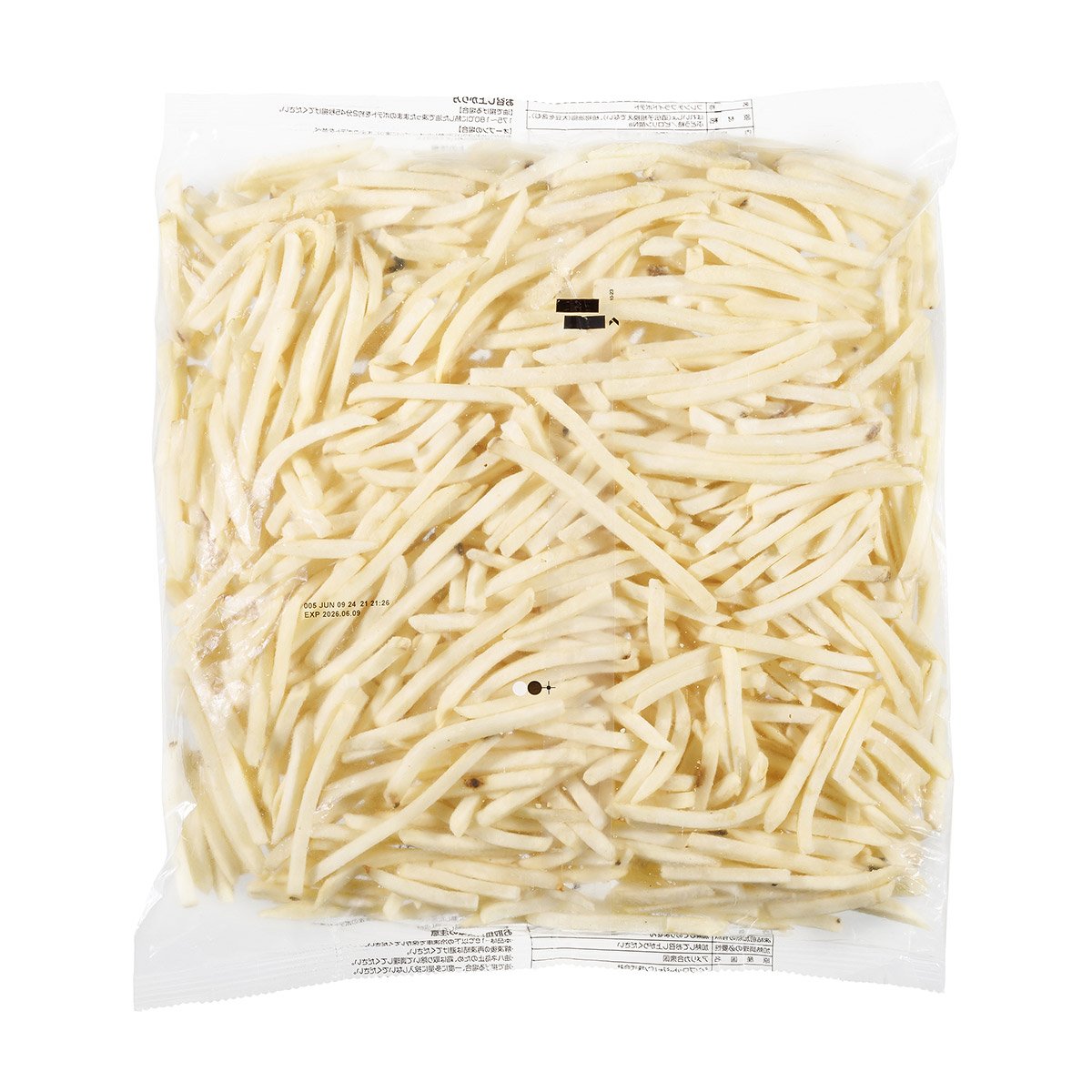 Simplot Pride Shoestring Fries, Back Innerpack
