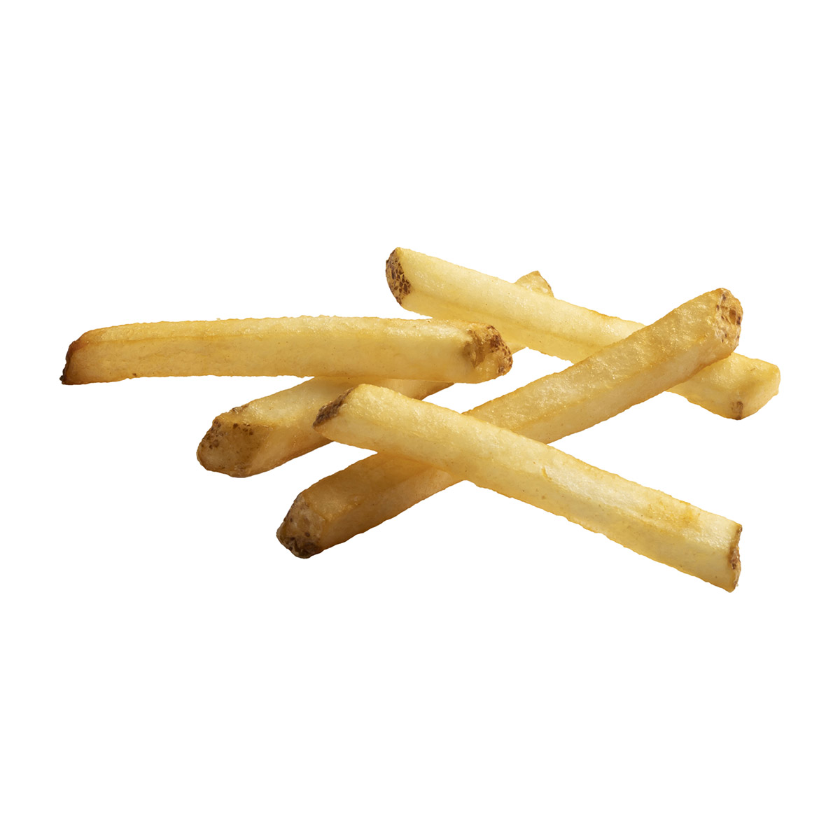 Simplot Conquest® Fries Clear Coated Straight Cut Fries, Skin On, Prepared
