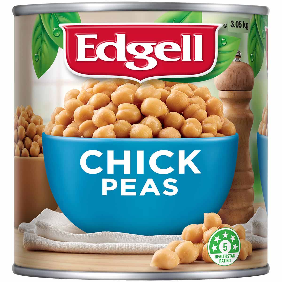 Edgell® Chick Peas, Front Innerpack