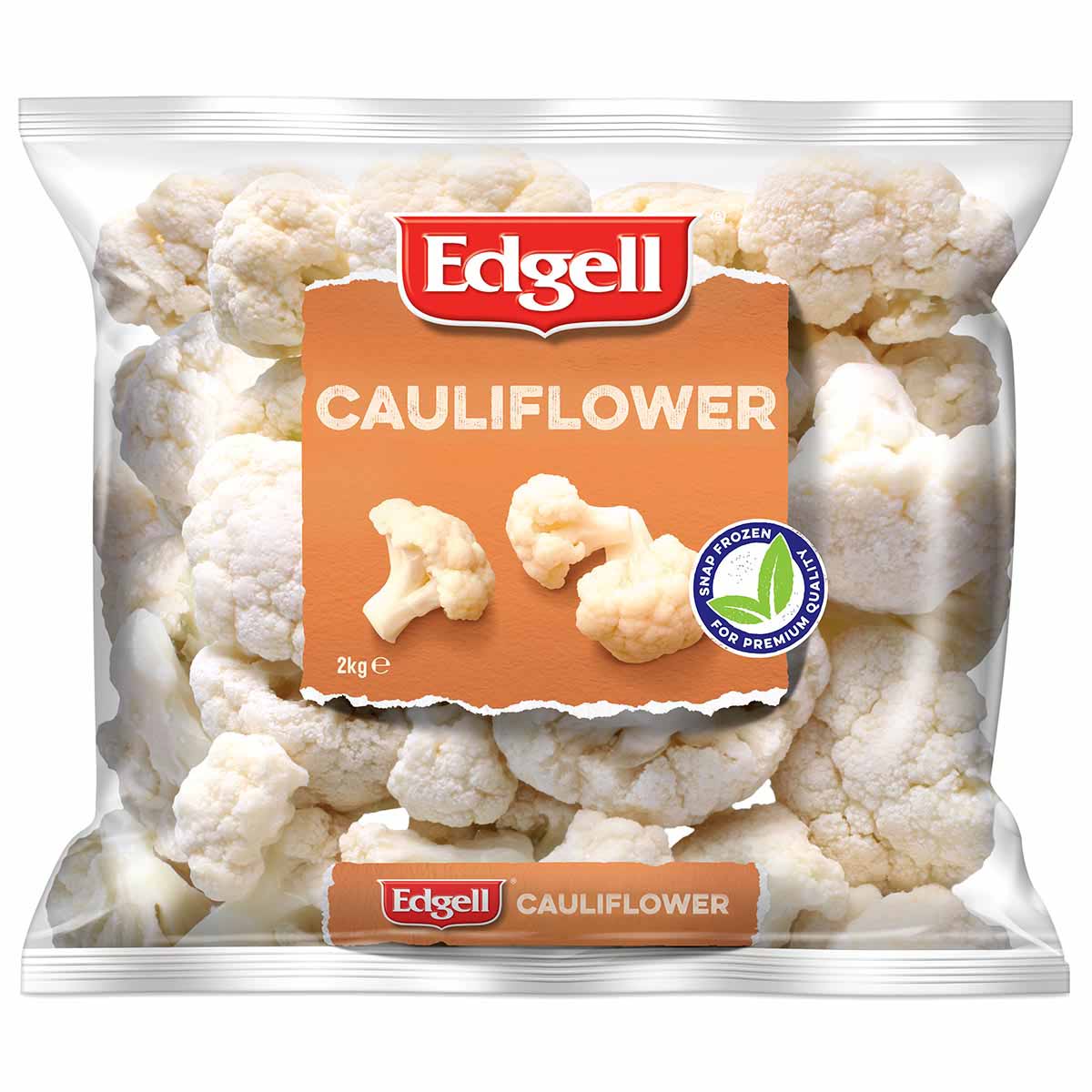 Edgell® Cauliflower Florets, Front Innerpack