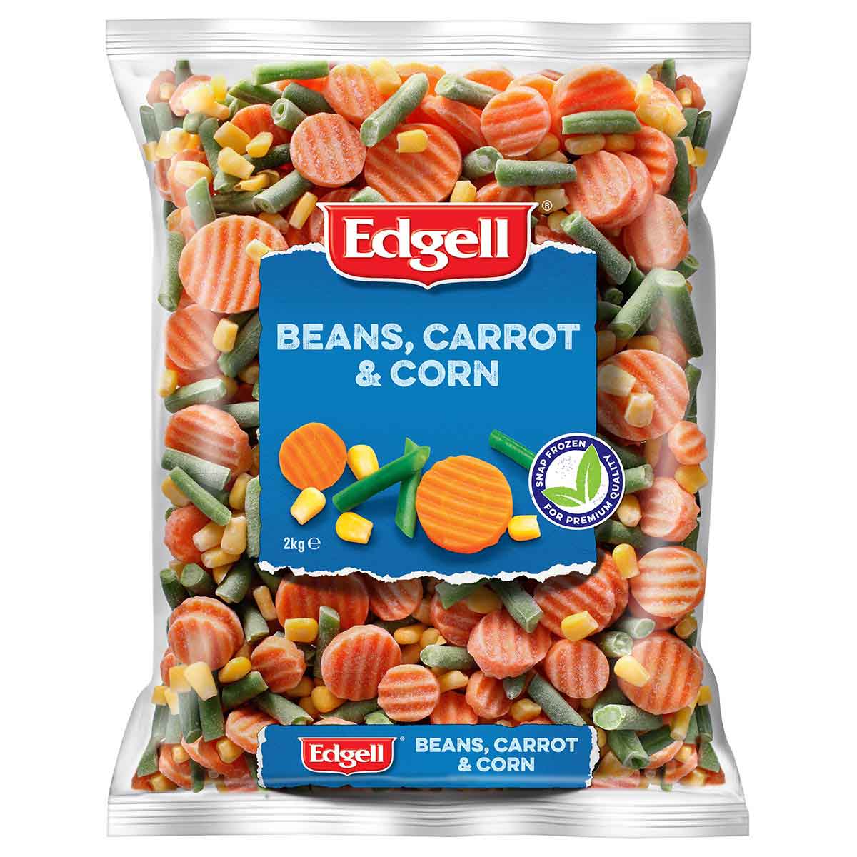 Edgell® Beans, Carrot & Corn Mix, Front Innerpack
