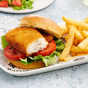 Captain's Catch® Crunchy Crumbed MSC Alaskan Pollock 110g, Prepared