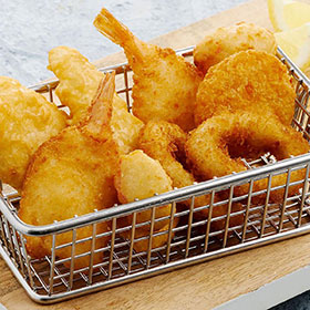 Captain's Catch® Seafood Basket, Prepared