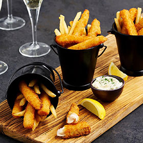 I&J® Crumbed Fish Goujons, Prepared