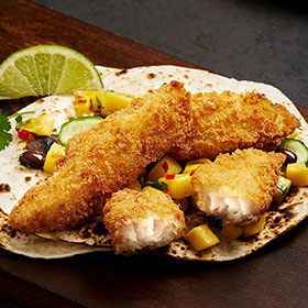 I&J® Panko Crumbed MSC Whiting Strips, Prepared