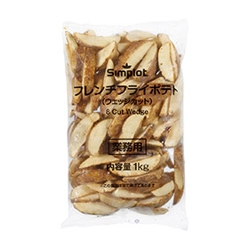 Simplot Skincredibles Potatoes SJKK 8カットウェッジ, Front Innerpack
