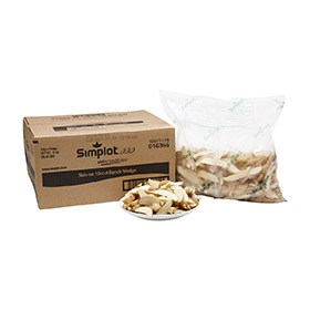 Simplot Skincredibles Potatoes 10컷 랜치 웨지 (skin on), 스타일 적용