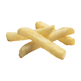 Simplot Conquest Fries 스트레이트컷 감자튀김, Prepared