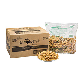 Simplot SeasonedCRISP Fries 고메 케이준 프라이, 스타일 적용