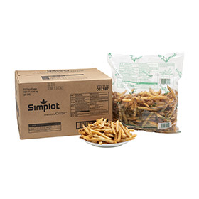 Simplot SeasonedCRISP Fries 세이보리 스트레이트컷 감자튀김, 스타일 적용