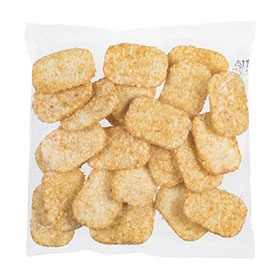 Simplot Traditional Potatoes Hash Brown Patties, Frente del paquete