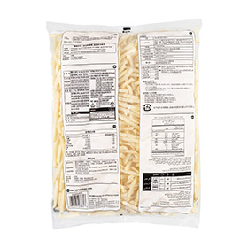 Simplot Conquest Fries 투명 코팅 슈스트링, Back Innerpack