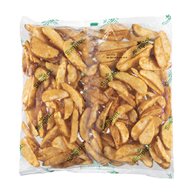 Simplot Megacrunch® Fries 반죽을 입힌 웨지 감자 (skin on), Front Innerpack