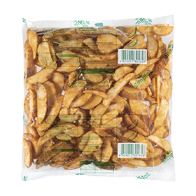 Simplot Megacrunch® Fries 반죽을 입힌 웨지 감자 (skin on), Back Innerpack