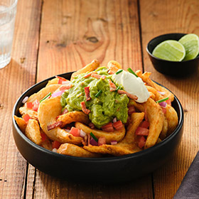 Edgell® SIDEWINDERS® Chips with BENT ARM ALE™ beer batter, Skin On, Styled