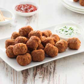 Chiko® Fully Cooked Beef Meatballs, Prepared