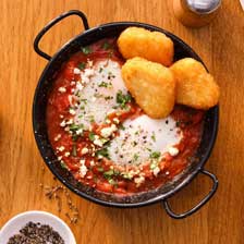 Edgell® Edgell Hash Brown Mini Triangles, In Use