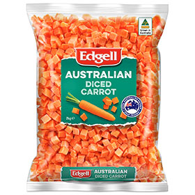 Edgell® Diced Carrots, Front Innerpack