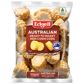 Edgell® Ready To Roast Mini Corn Cobs, Front Innerpack