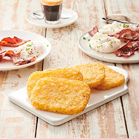 Edgell® Oval Hash Brown, Prepared