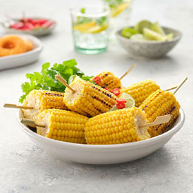 Edgell® Supersweet Corn Cobettes 75mm, Prepared